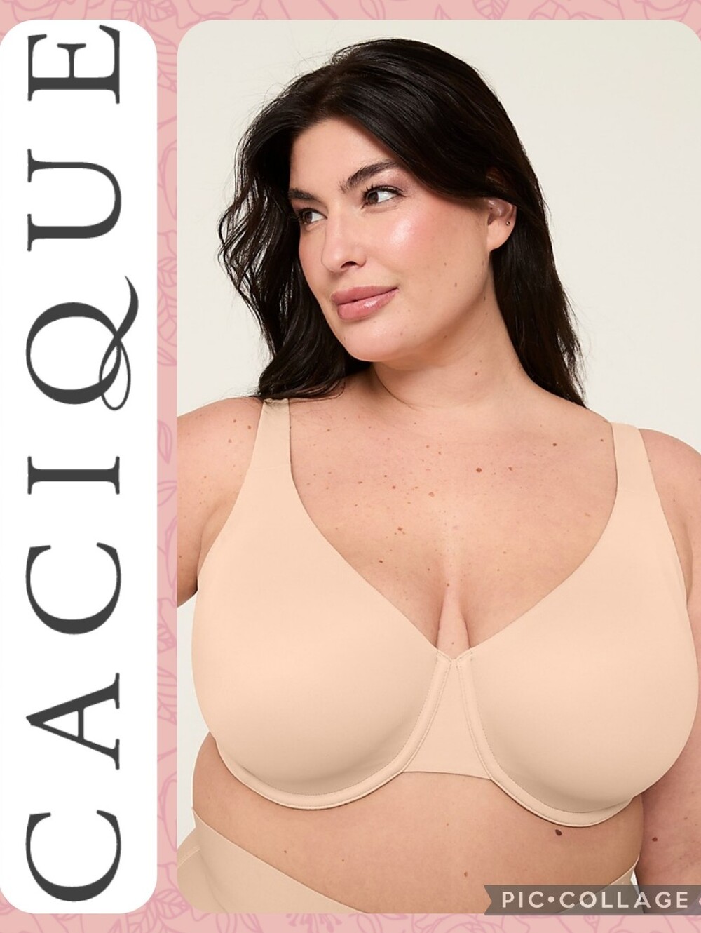 Cacique 40K Smart Lift® Unlined Full Coverage Bra - Cafe Mocha